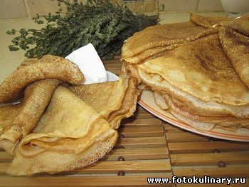 Блинчики ажурные на кефире