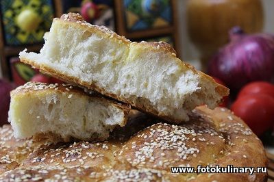 Турецкий хлеб-лепёшка
