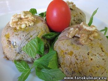 Паштет из куриной печёнки с грибами